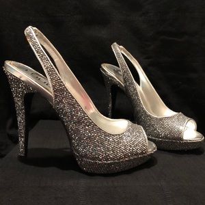 Sparkly heels